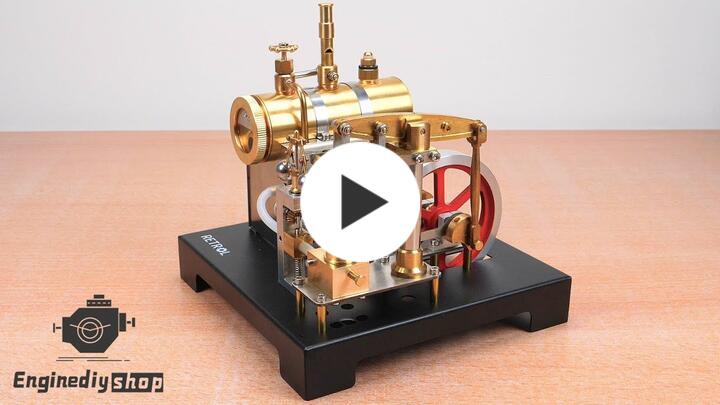 RETROL Full Metal DIY Steam Engine 