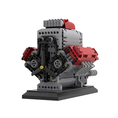 MOC Crossplane V8 Engine